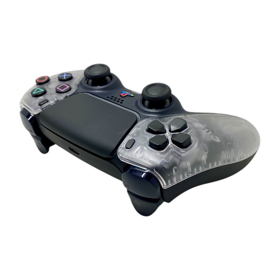PS2 Transparent ICE Retro x NEW DualSense Playstation 5 PS5 Custom Controller