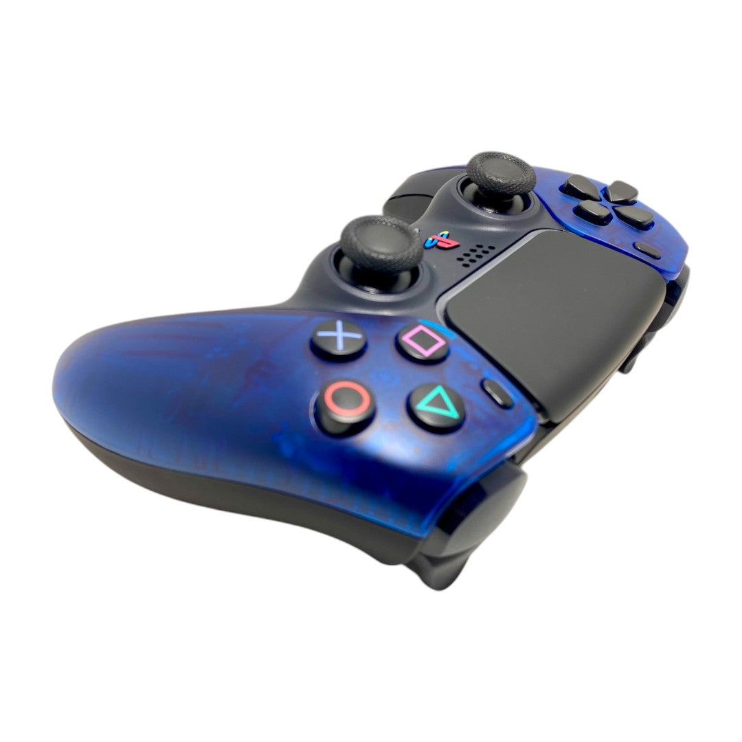 PS2 Transparent Blue Retro x NEW DualSense Playstation 5 PS5 Custom Controller