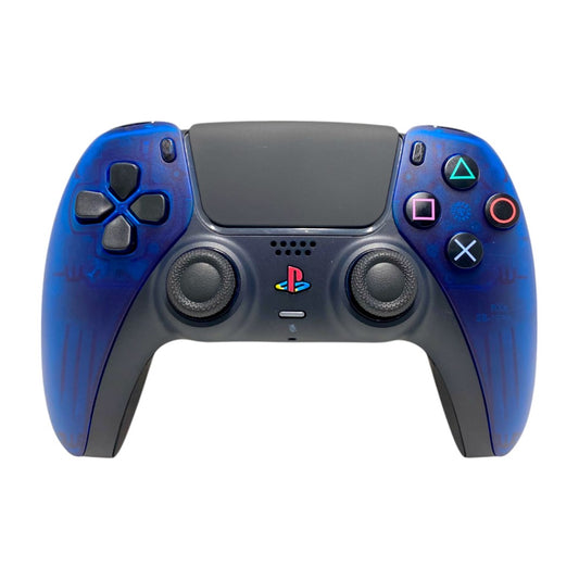 PS2 Transparent Blue Retro x NEW DualSense Playstation 5 PS5 Custom Controller